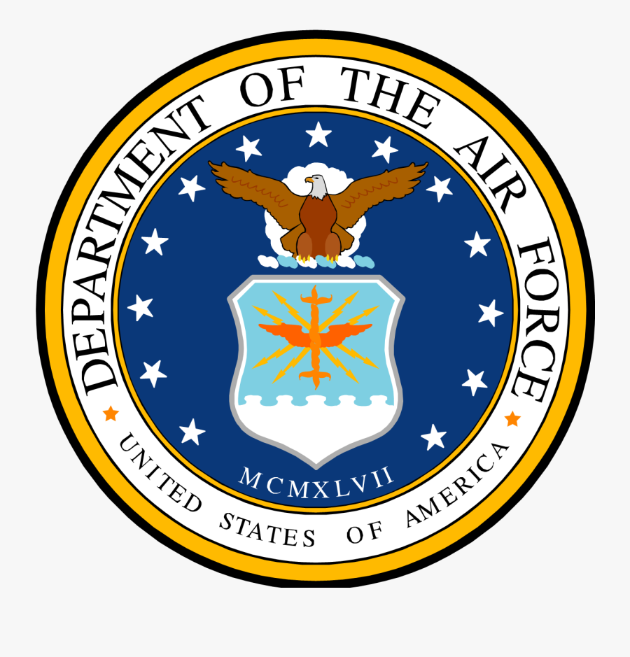 Logo Clipart - Dept Of The Air Force Symbol, Transparent Clipart