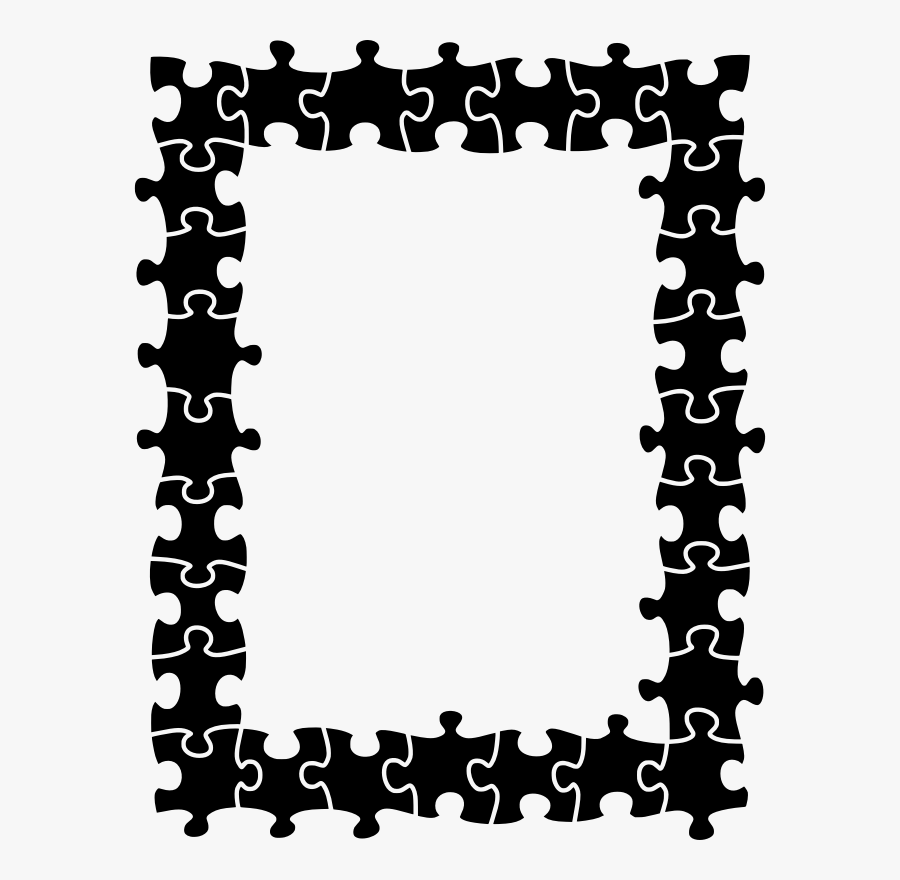 Vintage, Frame, Line Art, Decorative, Ornamental - Dessin Au Trait Cadre, Transparent Clipart