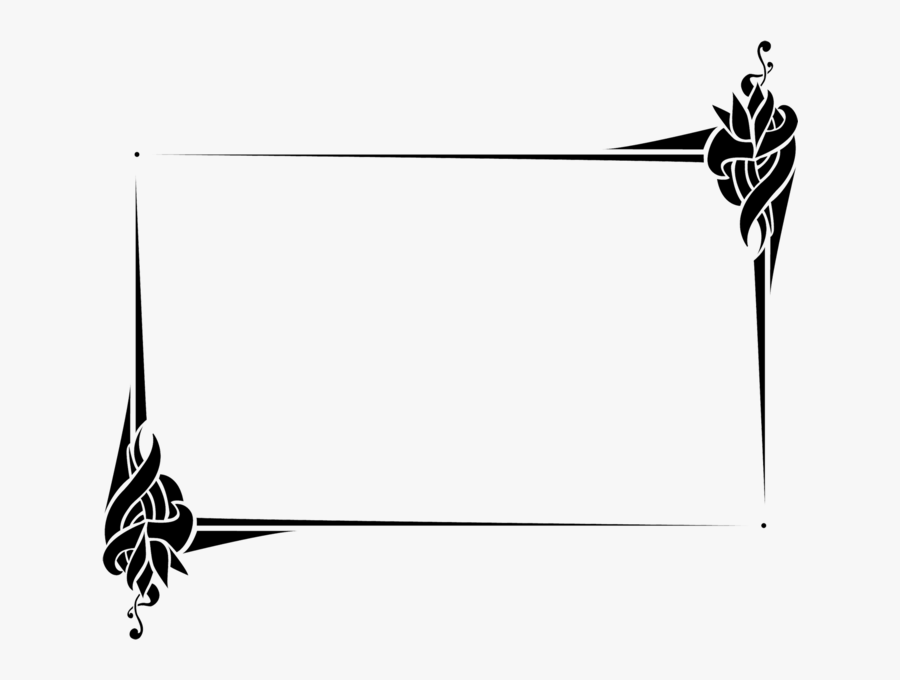 Decorative Frame Png, Transparent Clipart
