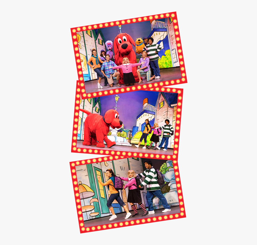 Homepage-pics2 - Clifford The Big Red Dog Live On Stage Cloe, Transparent Clipart