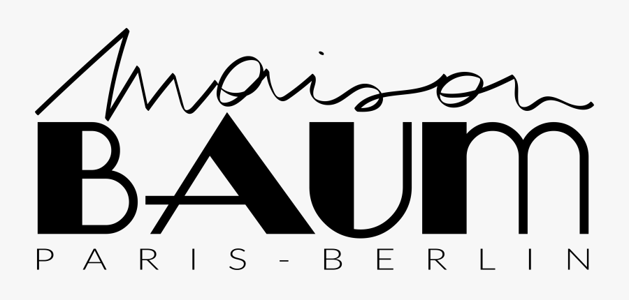 Maison Baum Logo, Transparent Clipart