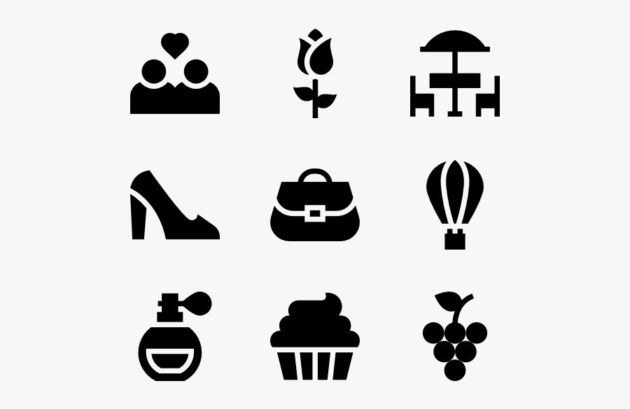 Paris - Camp Icons, Transparent Clipart