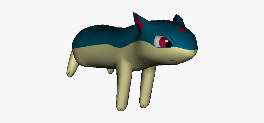 Cartoon,animal Figure,snout,clip - Pokemon Battle Revolution N64 Models, Transparent Clipart