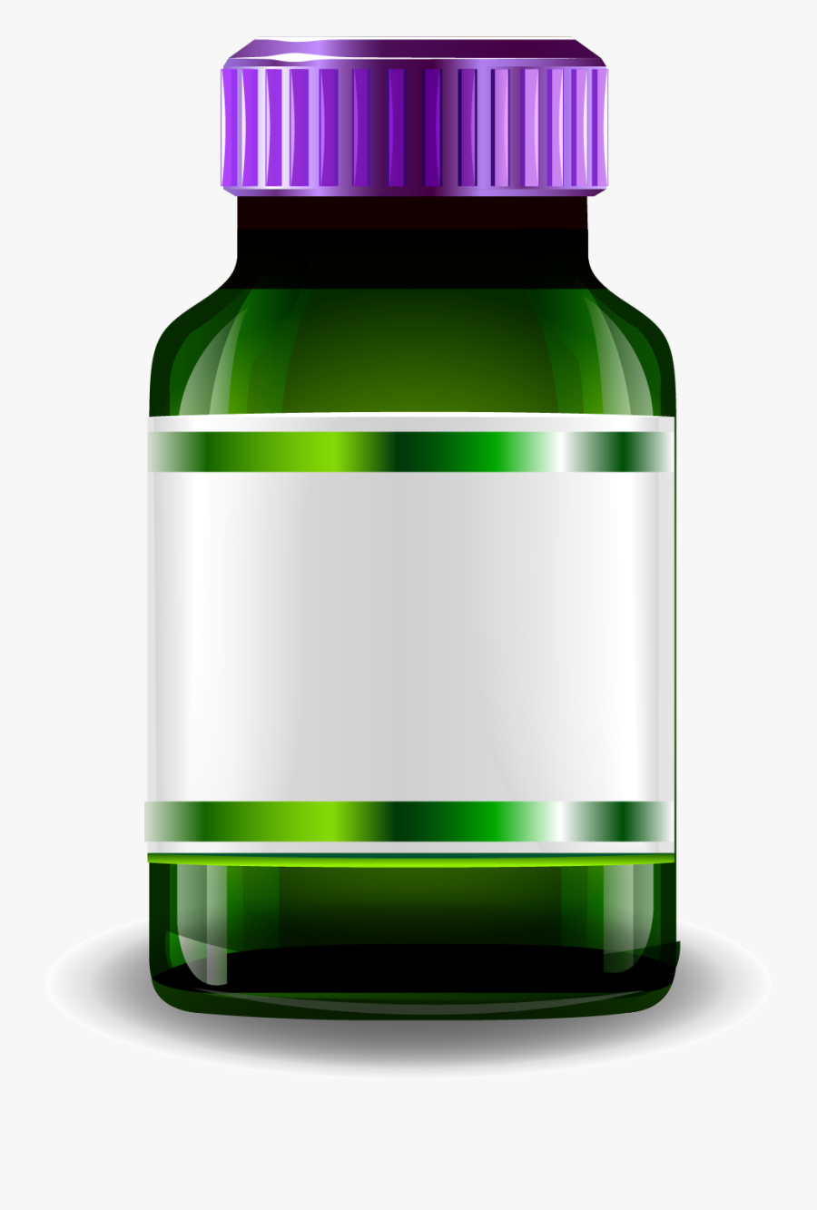 Plastic Bottle, Transparent Clipart