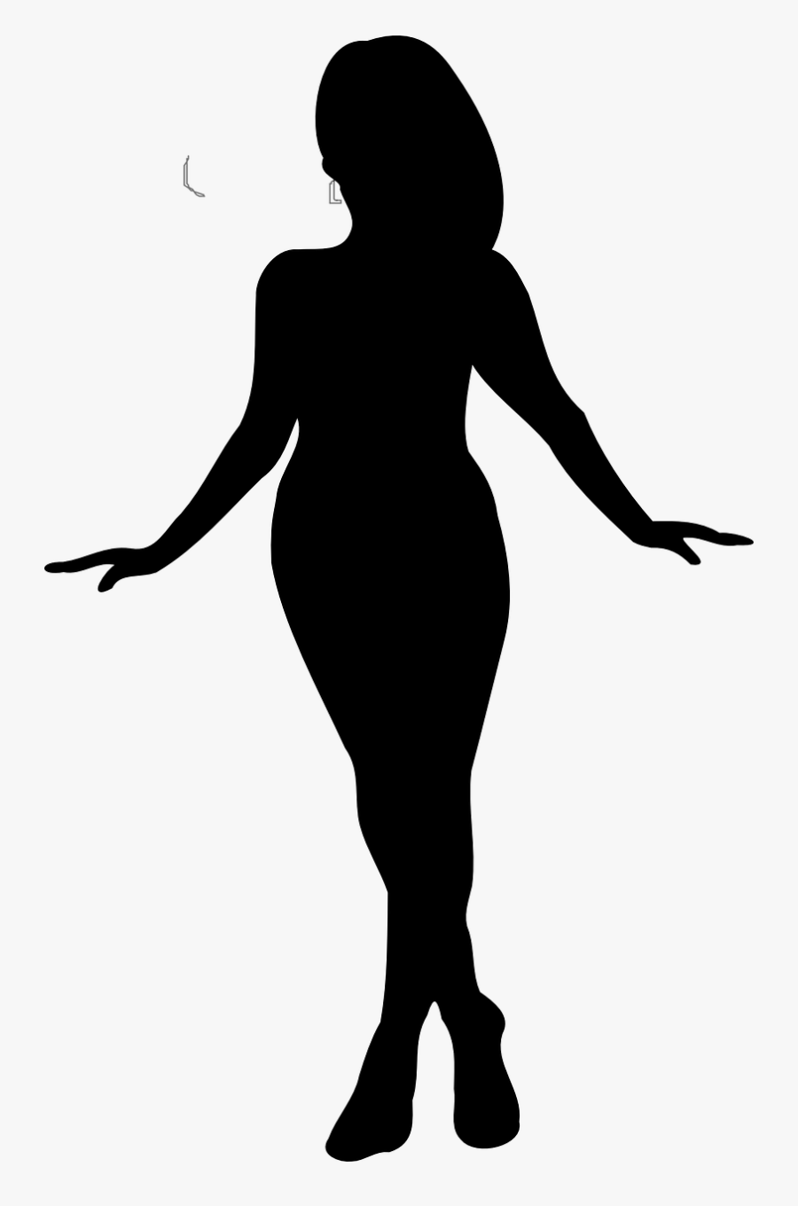 Woman Dance Pirouette Free Picture - Woman Clipart Black, Transparent Clipart