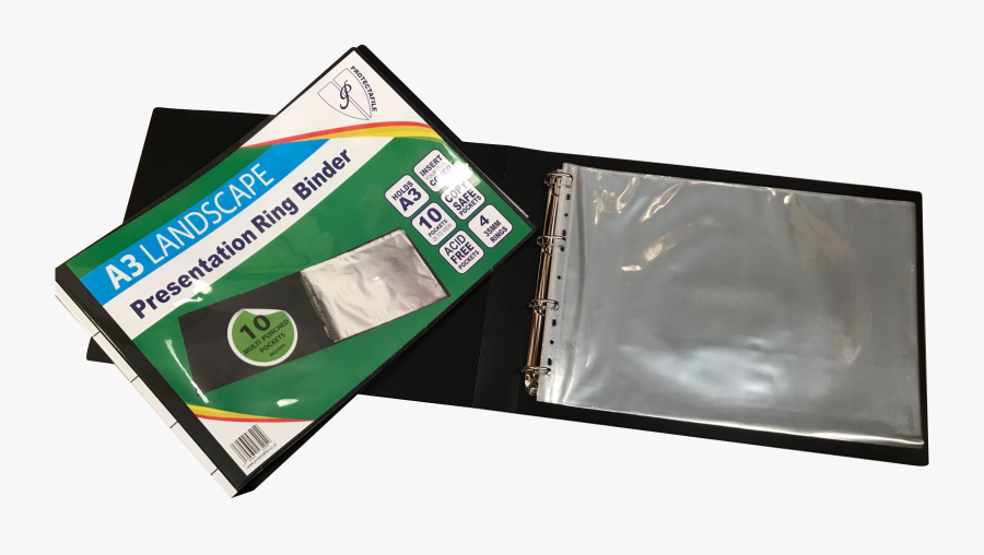 A3 Sleeves Portfolio Landscape, Transparent Clipart