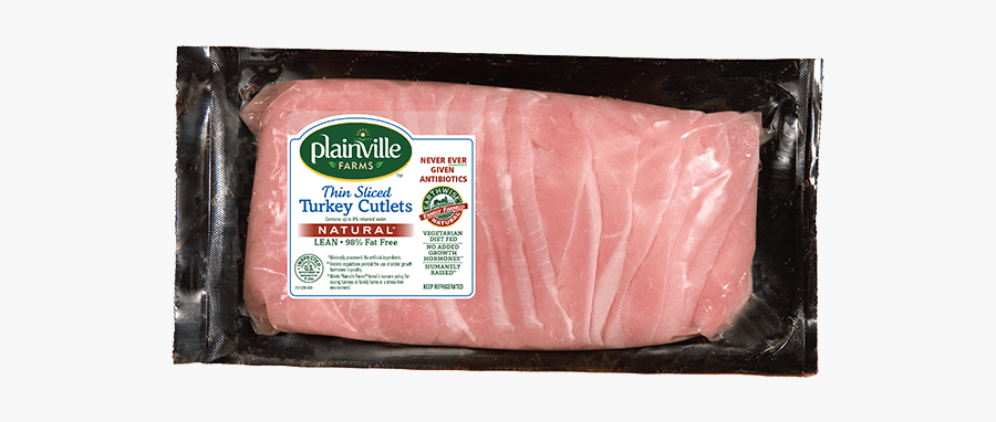 Clip Art Natural Thin Sliced Plainville - Veal, Transparent Clipart