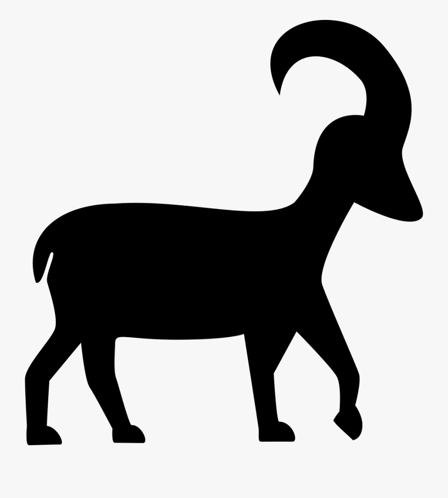Capricorn Png - Free Goat Icon Png, Transparent Clipart