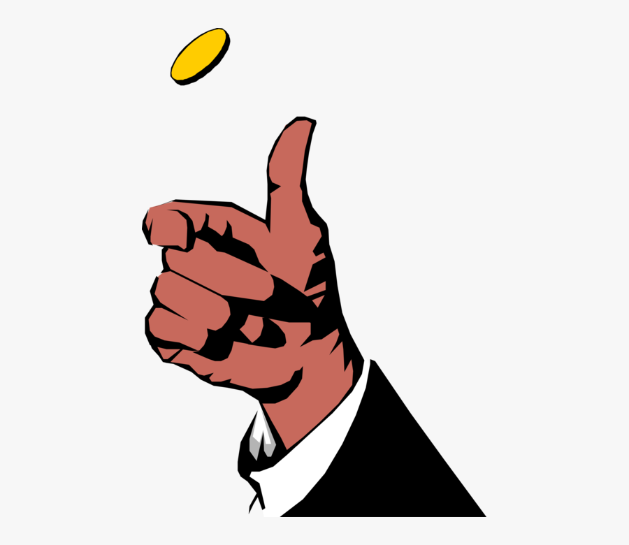 Png Transparent Stock Toss Heads Or Tails Vector Image - Heads Or Tails Png, Transparent Clipart