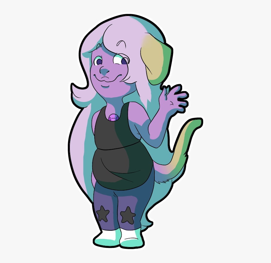 Yellow Lab Amethyst - Cartoon, Transparent Clipart