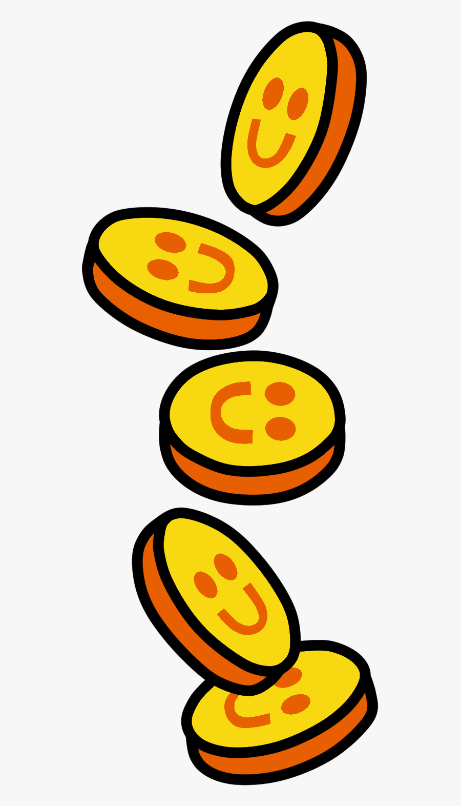 Transparent Rhythm Clipart - Rhythm Heaven Megamix Coin Toss, Transparent Clipart