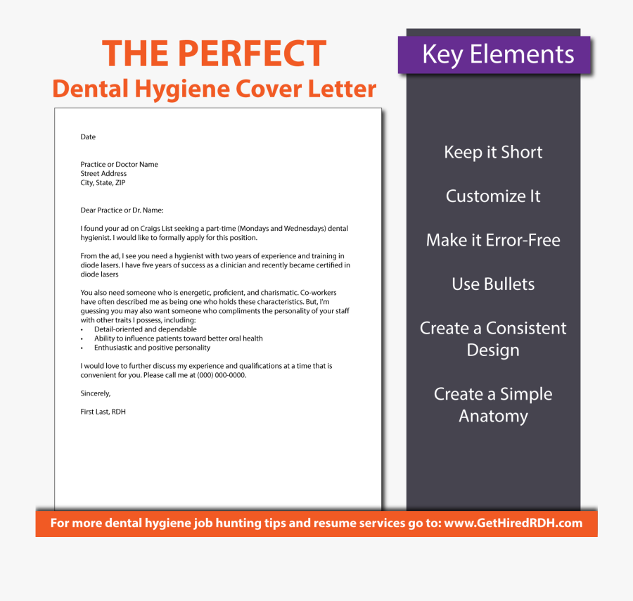 Clip Art Font For Cover Letter - Dental Hygienist Dental Hygiene Cover Letter, Transparent Clipart