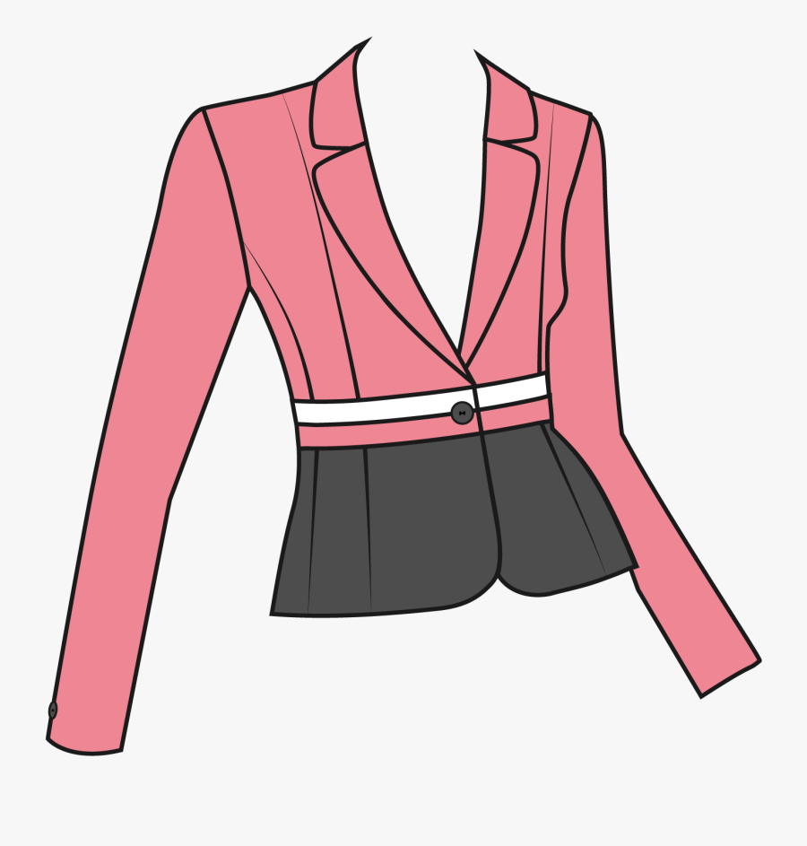 Blazer Woman Professional Women Transprent Png Free - Women Long Blazer Pattern, Transparent Clipart