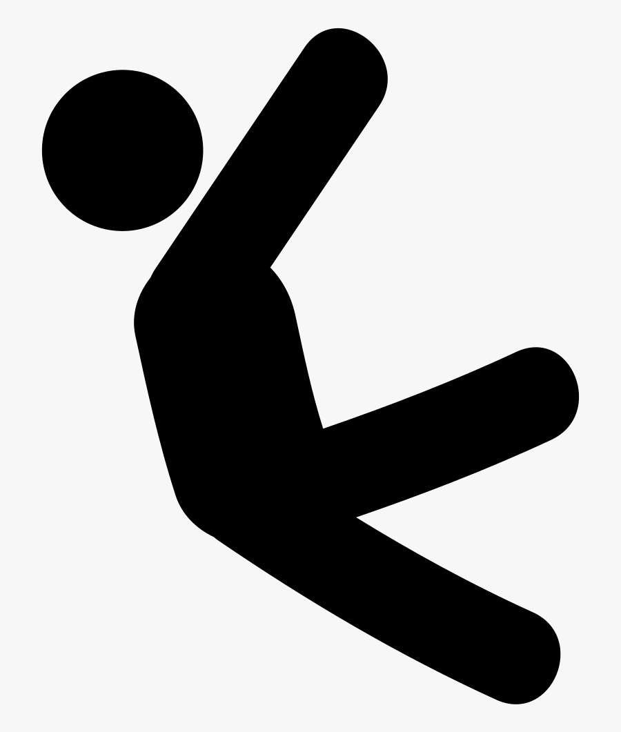 Falling Man Svg Png Icon Free Download - Man Falling Icon Png, Transparent Clipart