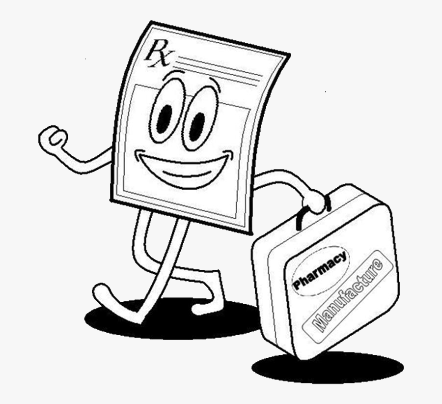 Transparent Drugs Clipart - ภาพ วาด ลาย เส้น, Transparent Clipart