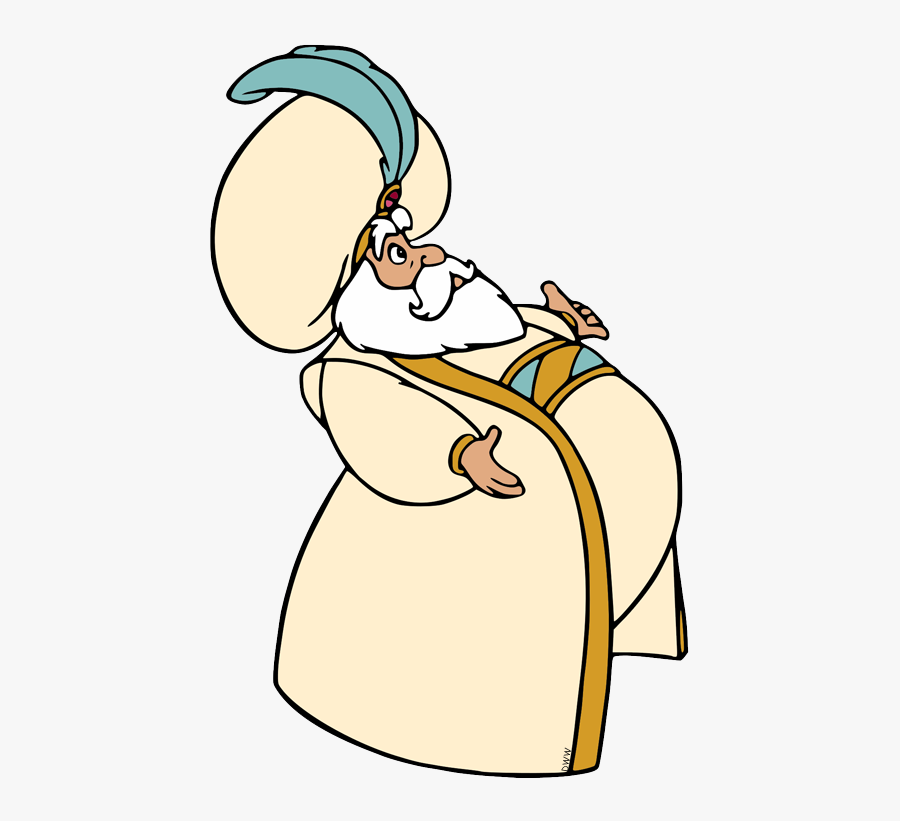 Aladdin 2019 Personajes Aladdin Png - Aladdin Disney Sultan Png Free Transparent Clipart Clipartkey