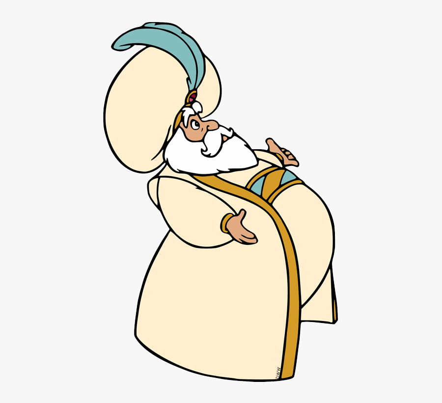 Aladdin Disney Sultan Png, Transparent Clipart