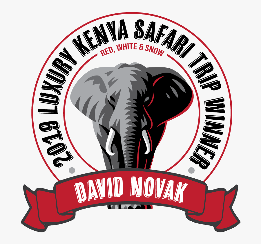 Opportunity Drawing Red White Snow - Indian Elephant, Transparent Clipart