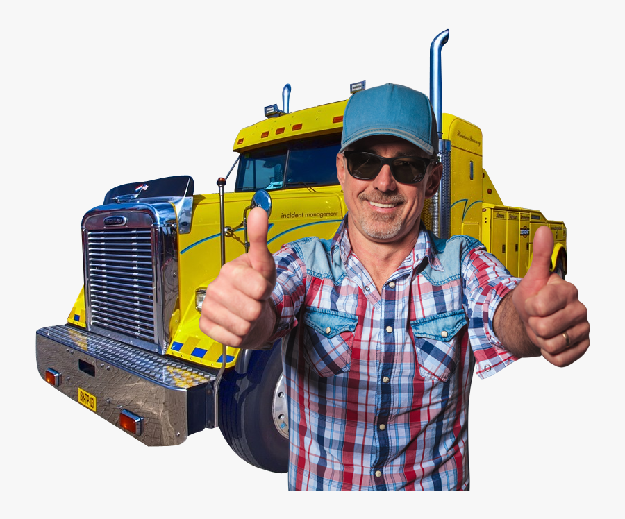 Quick Stress Free Competitive Quote - Semi Truck Driver Png, Transparent Clipart