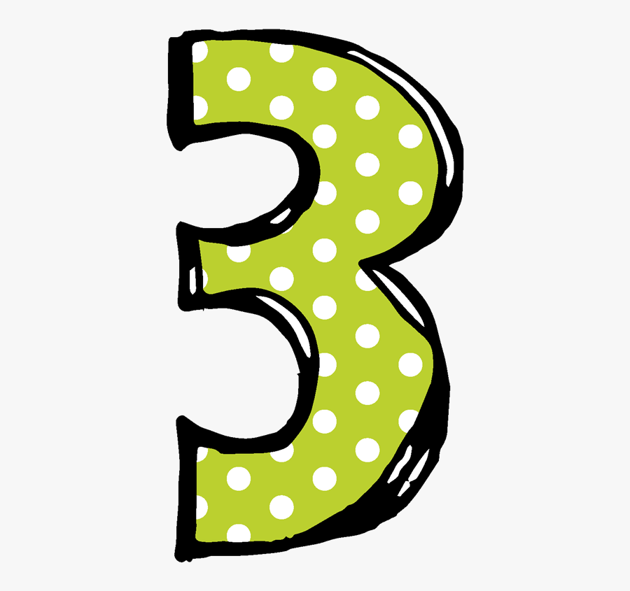 3rd Grade - Clip Art Number 3, Transparent Clipart