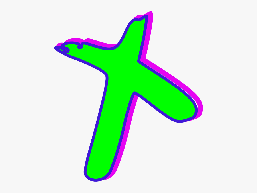 Cross Green Blue Magenta Clip Art - Clip Art, Transparent Clipart