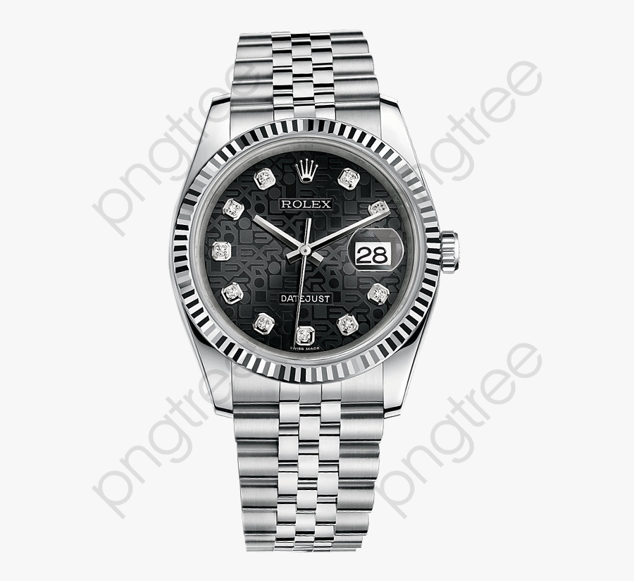 Rolex Male Table Product - Rolex Datejust 36 Jubilee Diamond, Transparent Clipart