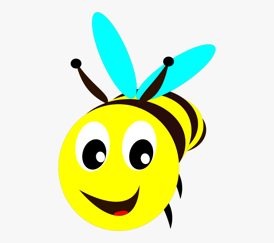 Flower Bee Cliparts 23, - Bee, Transparent Clipart