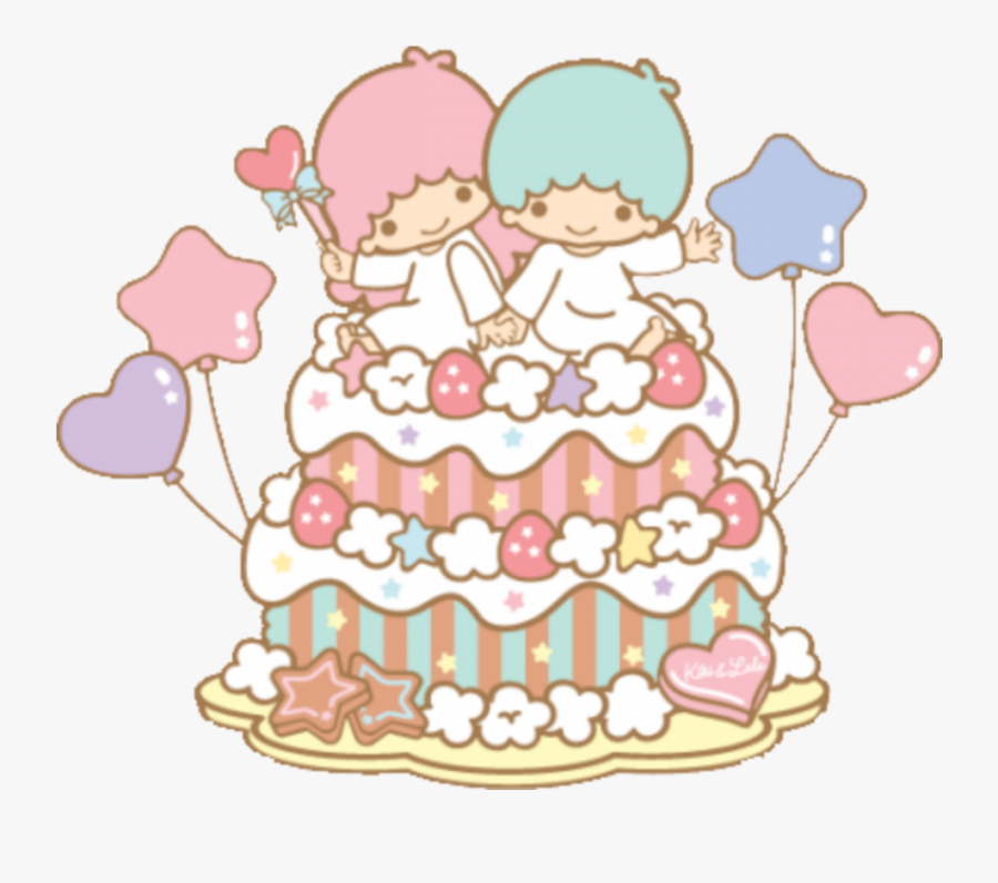 #mq #girl #boy #children #birthdaycake - Little Twin Star Birthday, Transparent Clipart