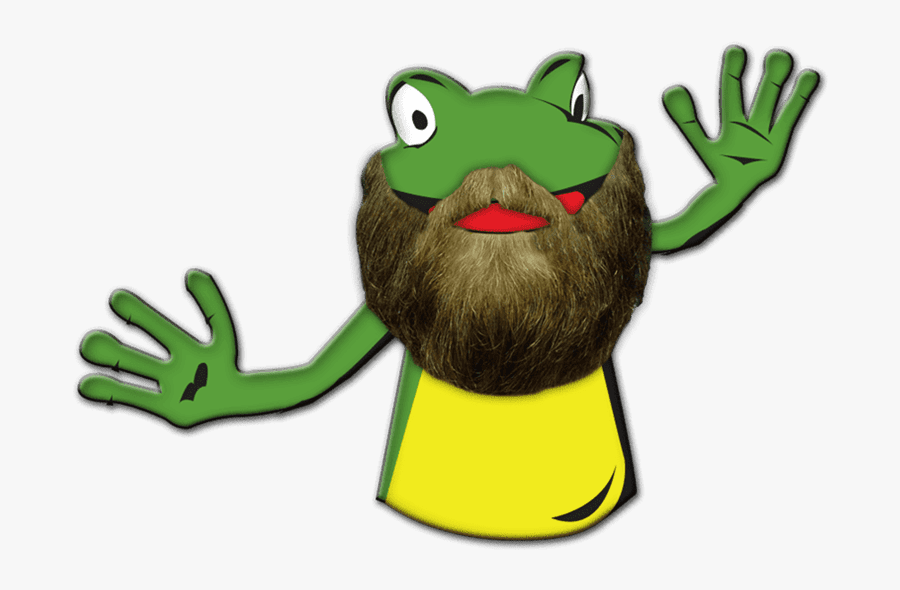No Shave Frog - Cartoon, Transparent Clipart