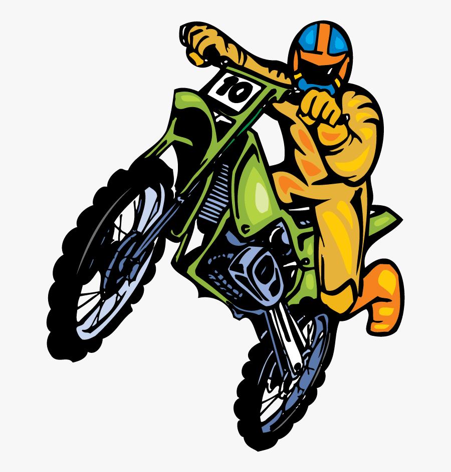 Clipart Motocross, Transparent Clipart