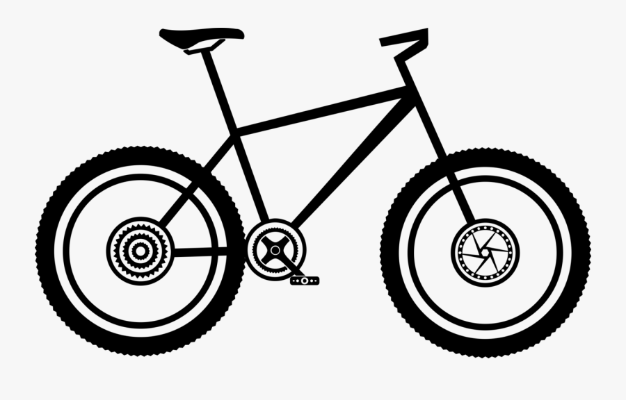 Mtb Bike - Clip Art Bicycle Png, Transparent Clipart