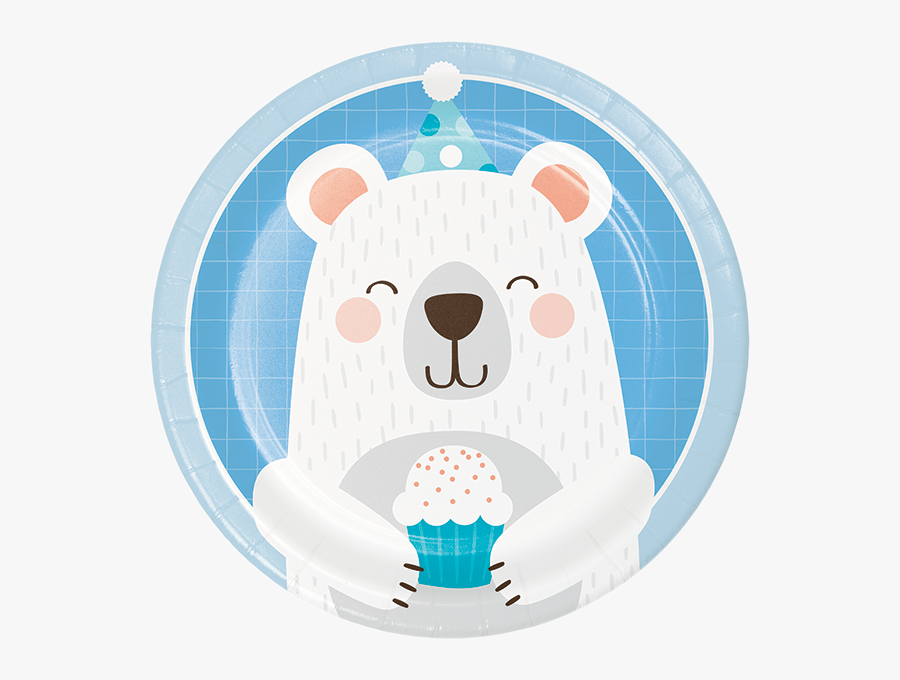 Bear Dessert Plates - Plate, Transparent Clipart