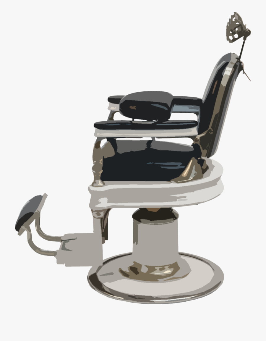 Transparent Barber Chair Png - Antique Salesman Sample Barber Chair, Transparent Clipart
