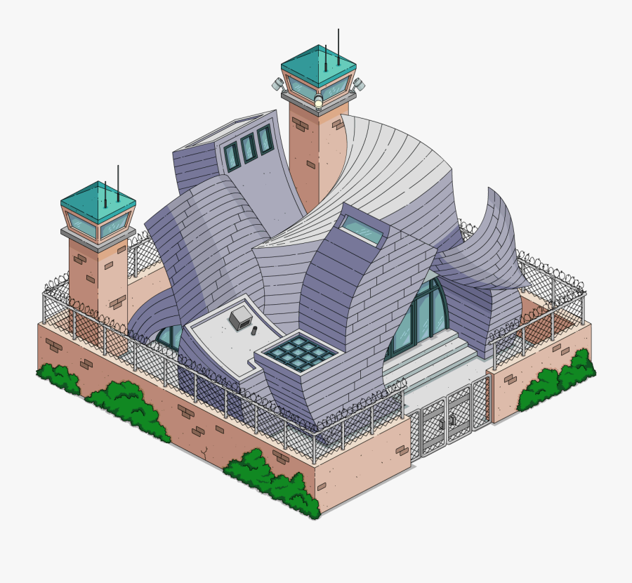 Burns State Prison - Burns Prison Simpsons, Transparent Clipart