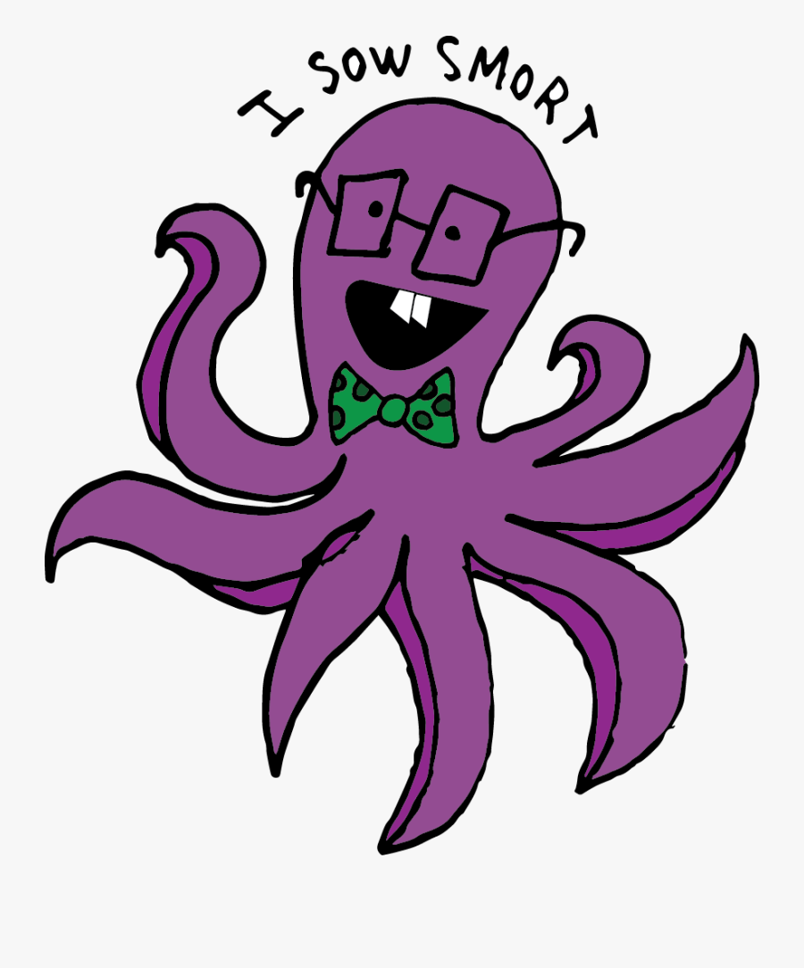 Transparent Purple Octopus Clipart, Transparent Clipart