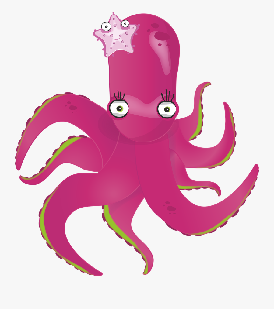 Octopus Ki, Transparent Clipart