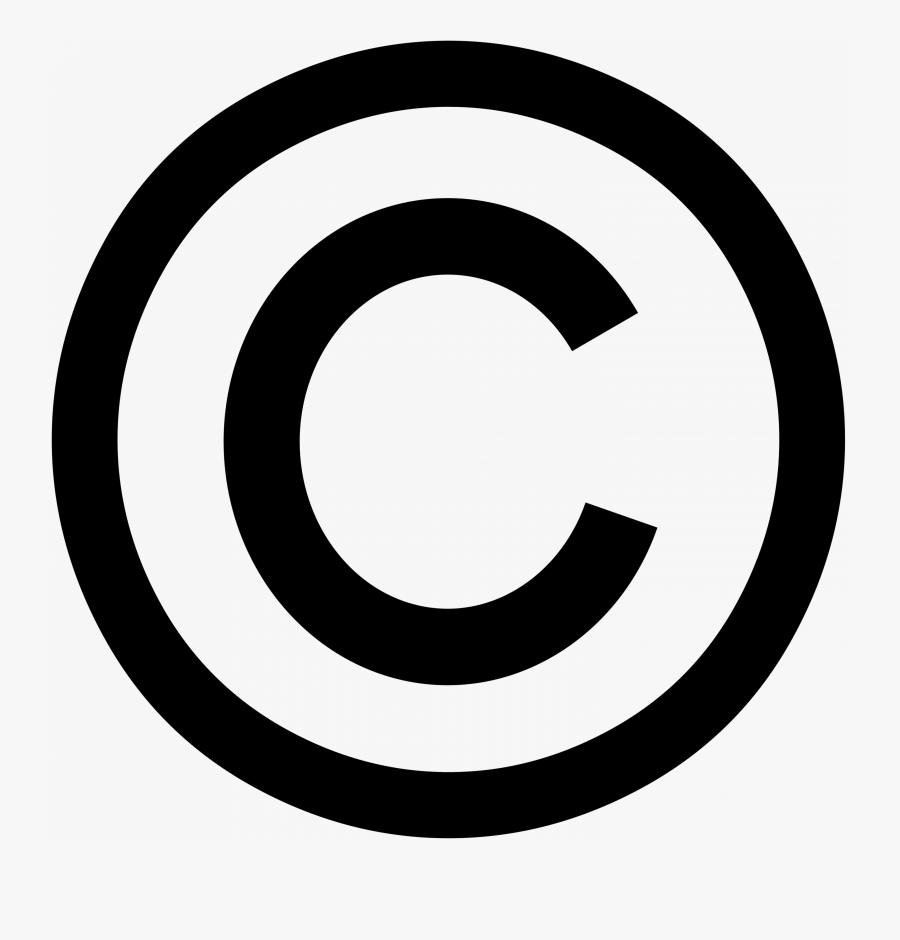 Copyright Information And Communication - Copyright Symbol Png, Transparent Clipart