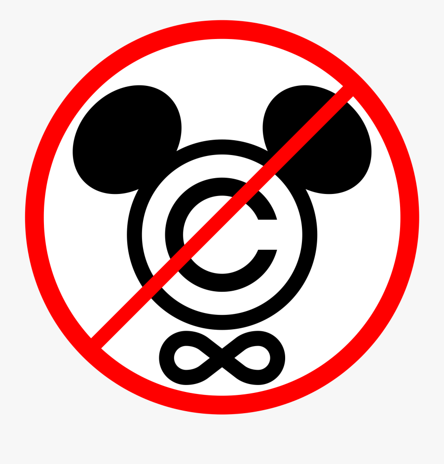 Free Mickey Mouse Copyright Clipart , Png Download - Disney And Copyright, Transparent Clipart