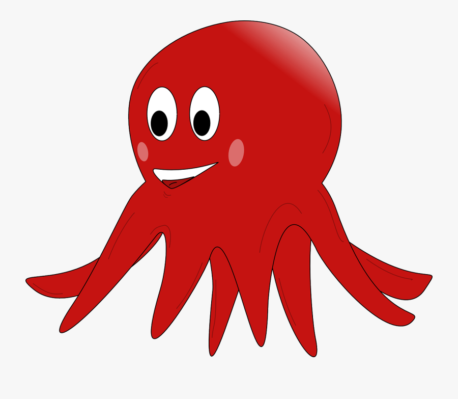 Octopus, Transparent Clipart