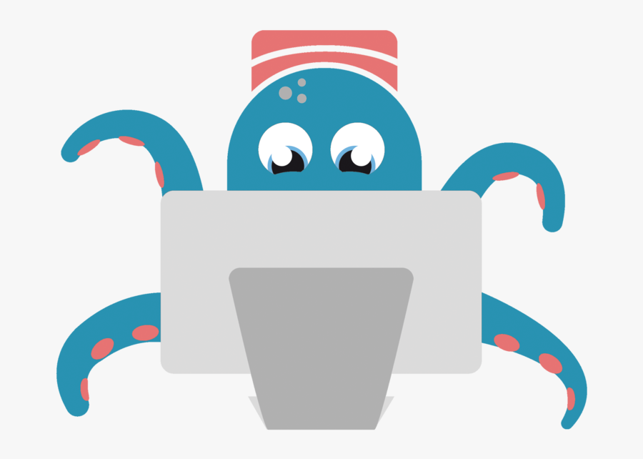 Octopus Pms, Transparent Clipart