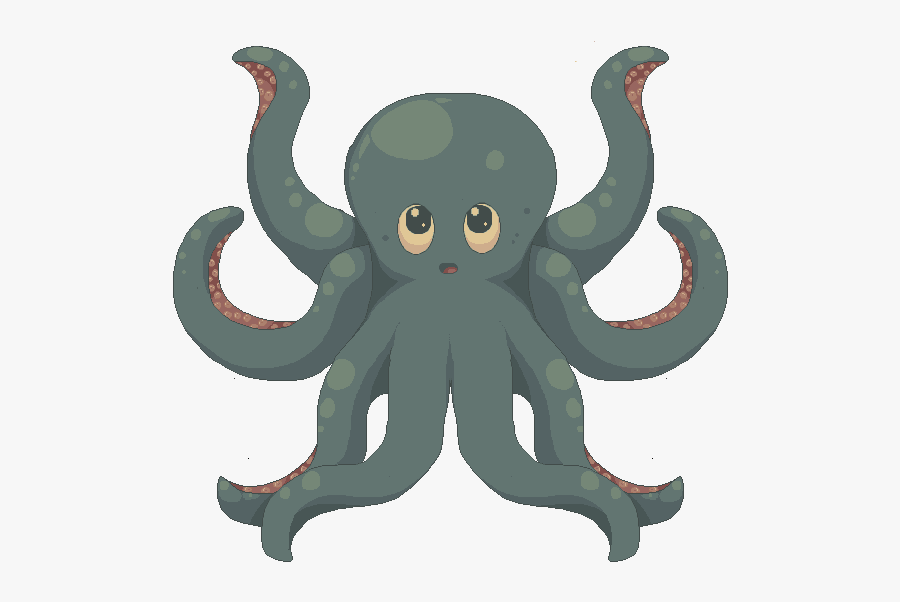 Octopus, Transparent Clipart