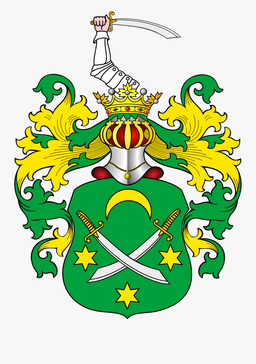 Heraldry Family Coat Escutcheon Arms Of Polish Clipart - Herb, Transparent Clipart