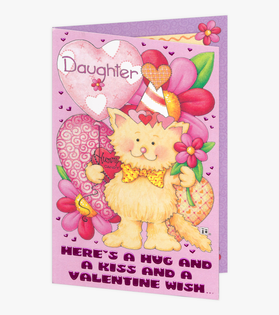 Valentines Day Daughter, Transparent Clipart