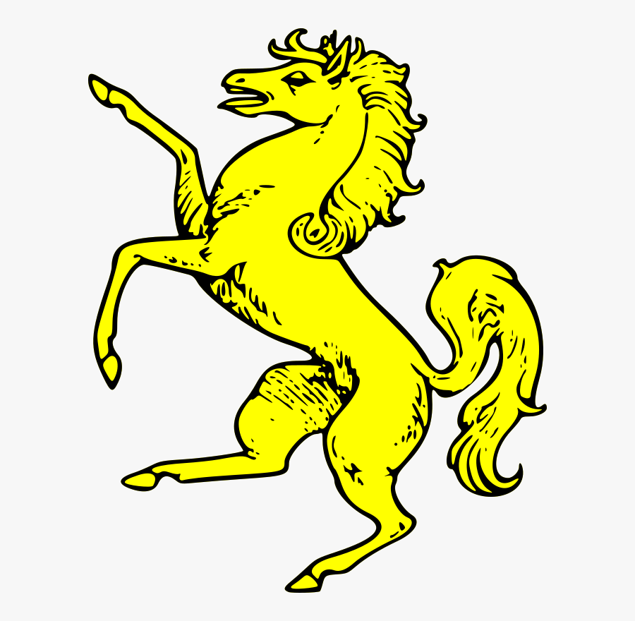 Heraldry Vector Horse - North Greenford United Fc, Transparent Clipart