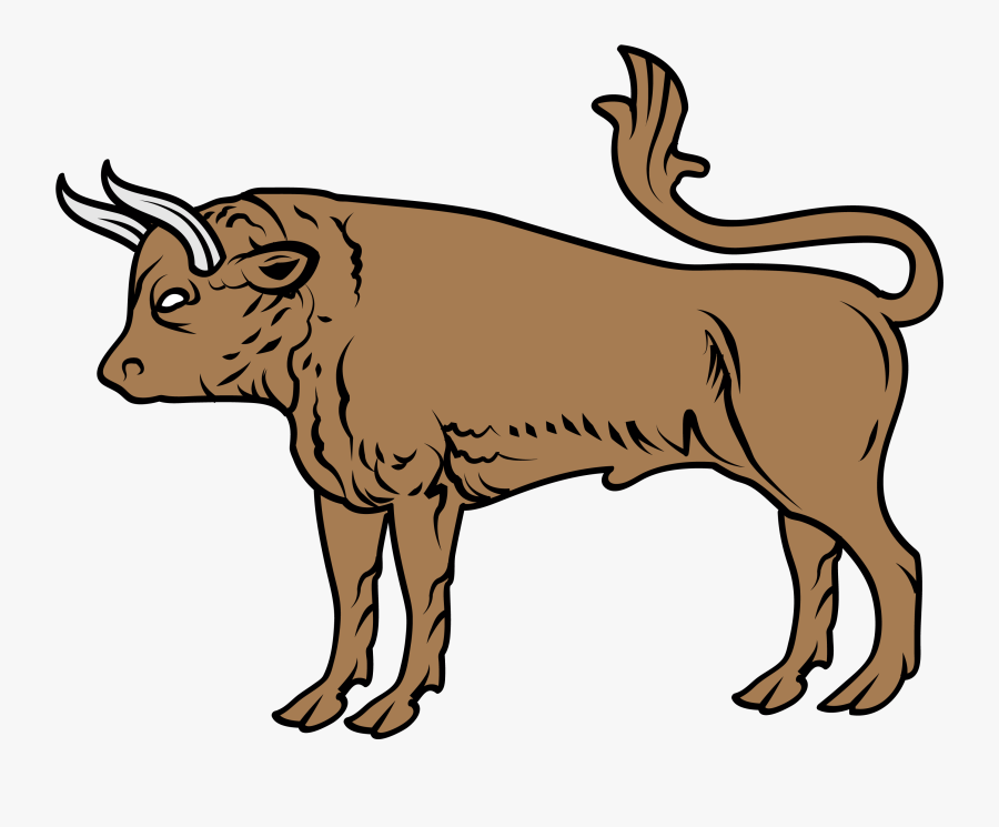 Coat Of Arms Bull, Transparent Clipart