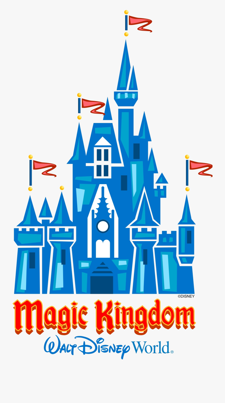 Disney World Clipart Best Of Castle Walt Clipartfest - Wdw Magic Kingdom Logo, Transparent Clipart