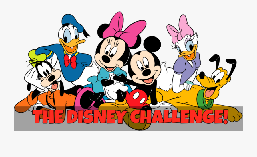 Disney Family Vacation 2018 Clipart Walt Disney World - Mickey Minnie Daisy Donald Goofy And Pluto, Transparent Clipart