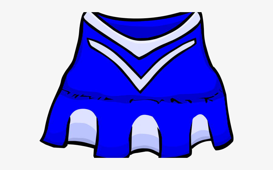 Cheerleader Clipart Dress - Cheerleading Uniform, Transparent Clipart