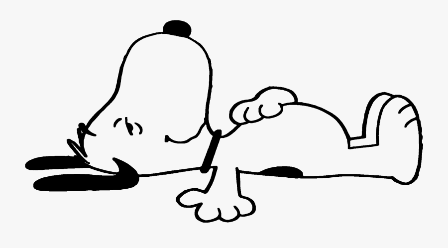 Falling In Love Charlie Brown Snoopy, Snoopy Love, - Charlie Brown Clip Art Black And White, Transparent Clipart
