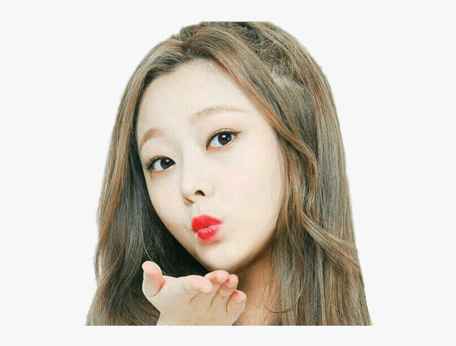 Pristin Eunwoo Blowing Kiss - Eun Woo Pristin, Transparent Clipart
